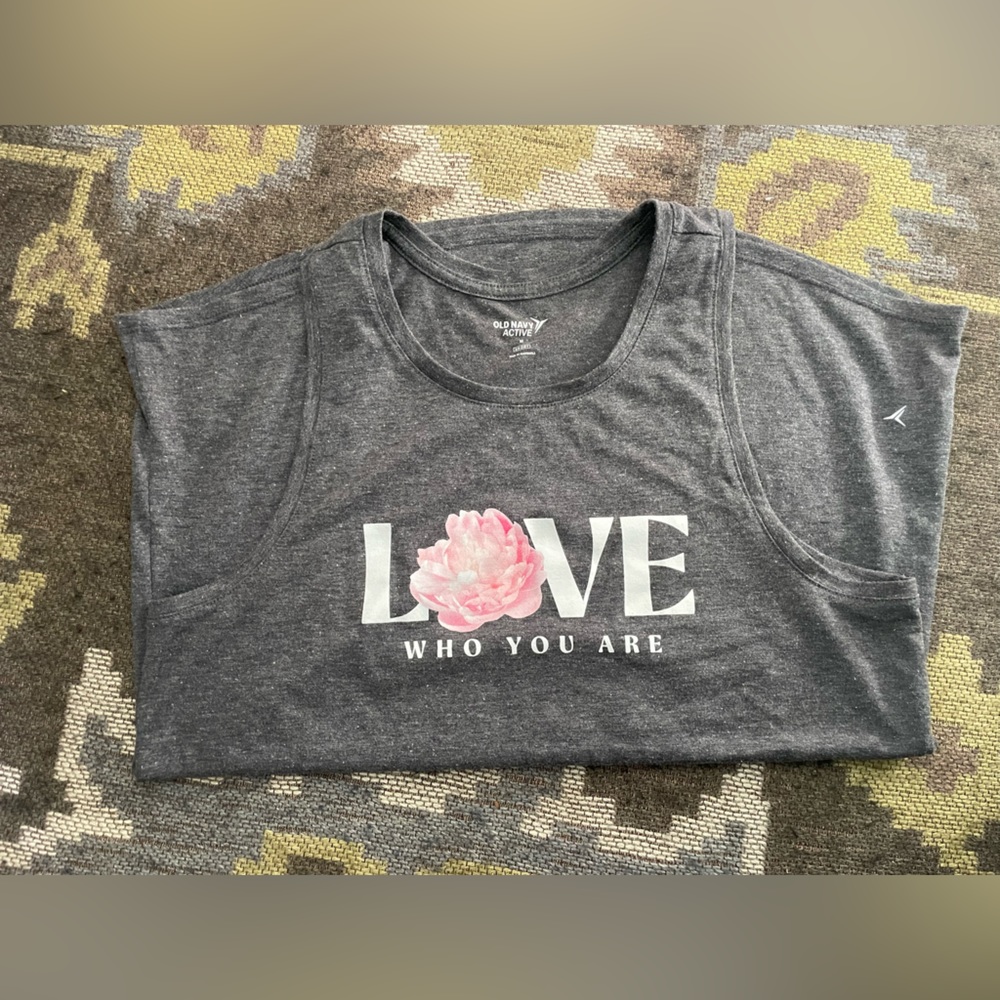 Old navy work our muscle tank top